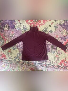 Banana Republic Wine Turtleneck Sweater